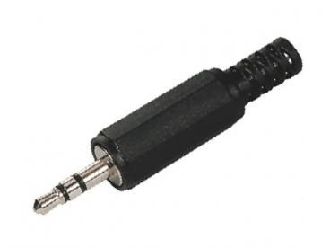 Wtyk mały jack 3.5mm stereo plastik