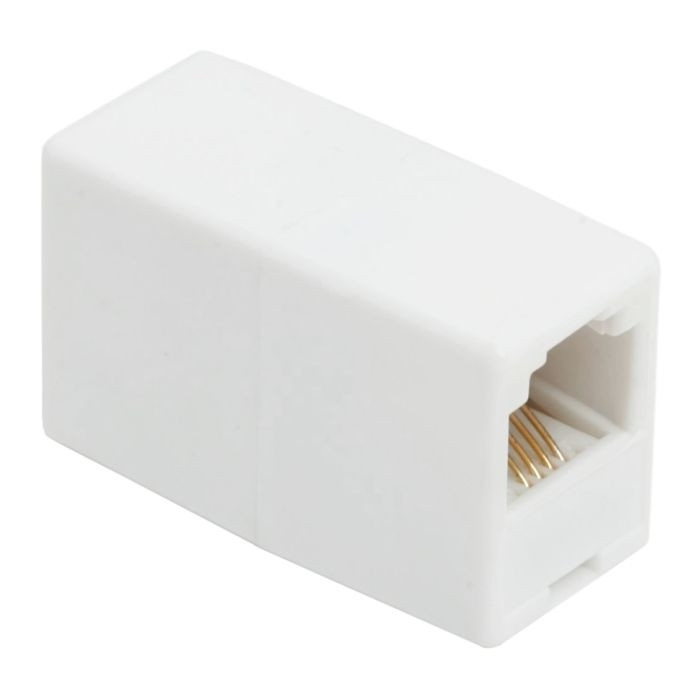 Adapter telefoniczny RJ11/RJ12 6P4C gniazdo --> gnazdo