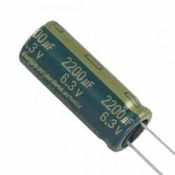 Kondensator 220uF/63V 10x20mm LOW ESR opak=100 szt