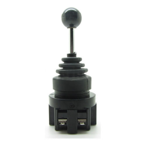 Przełącznik joystick 2 pozycje (ON)-OFF-(ON) monostabilny 10A 250V 30mm