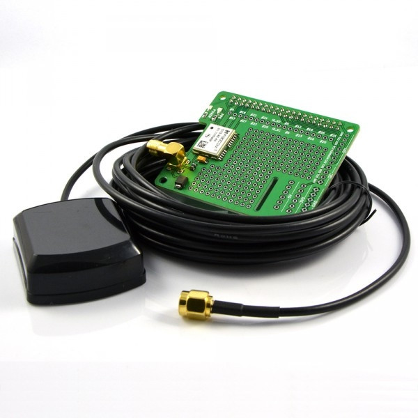 Raspberry Pi Hat GPS GTS-4E-60 z anteną aktywną
