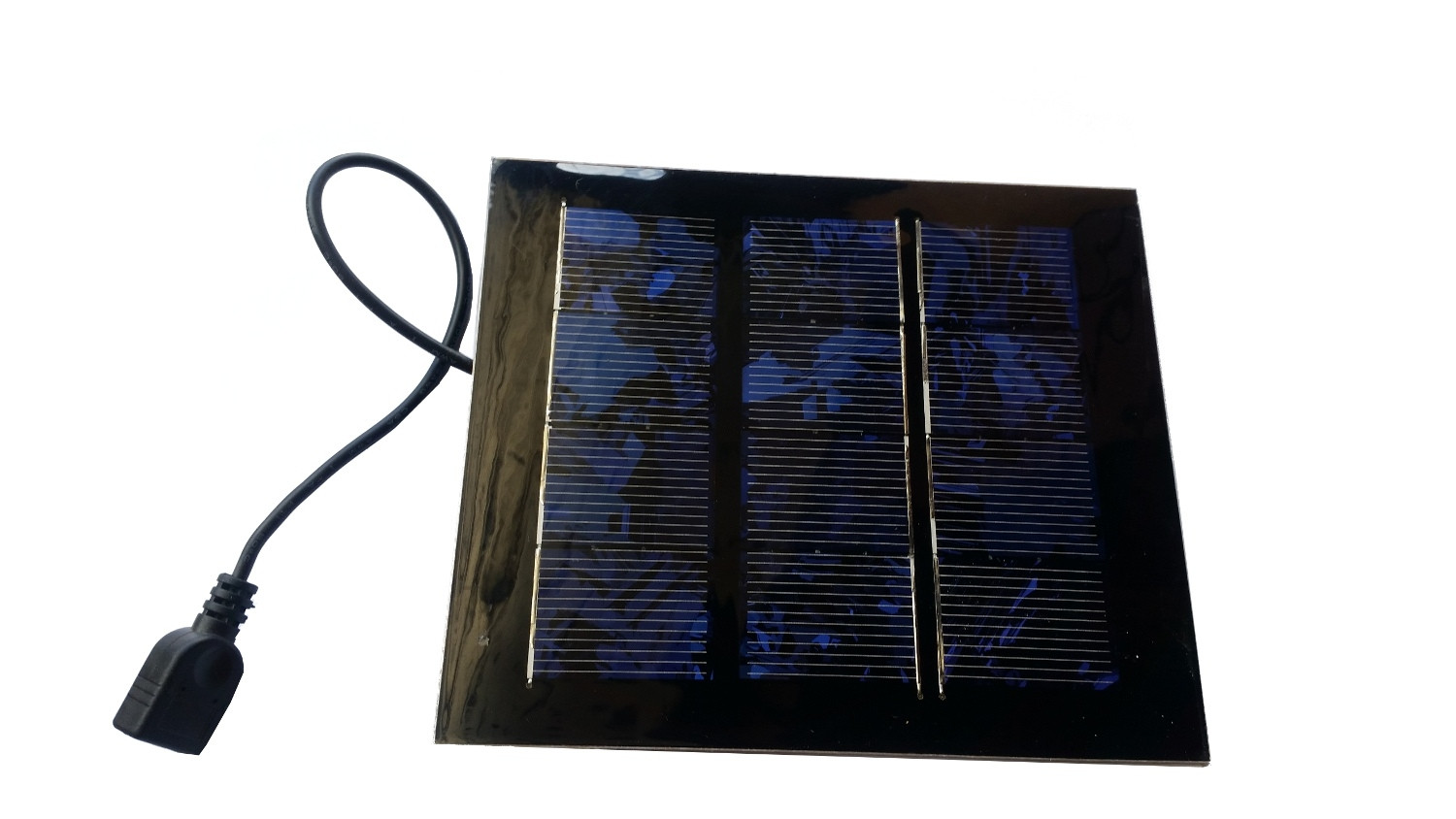 Ogniwo słoneczne 1W 6V USB OS10 142x163x2.2mm