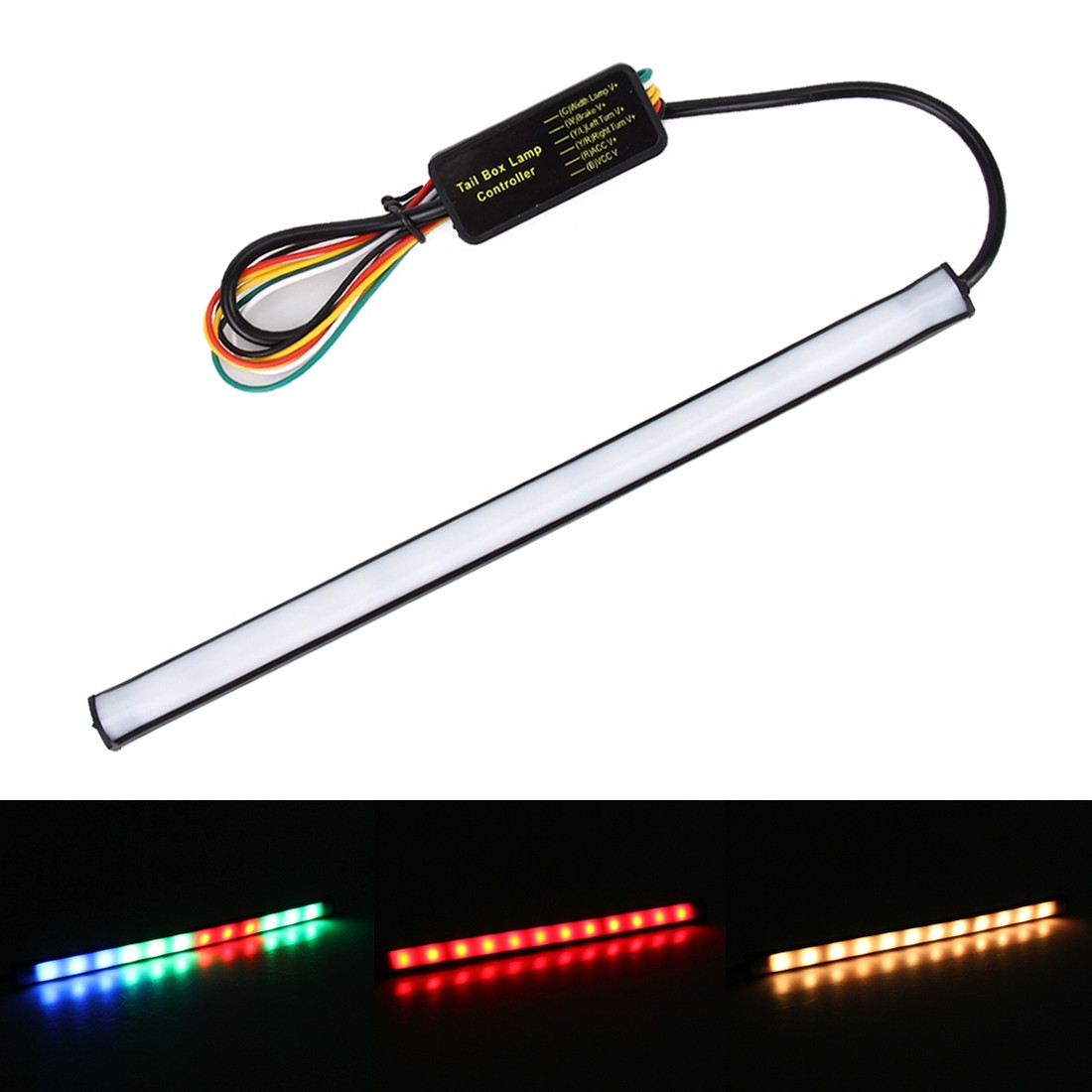 Lampa LED 12V 1.3W 225mm RGB