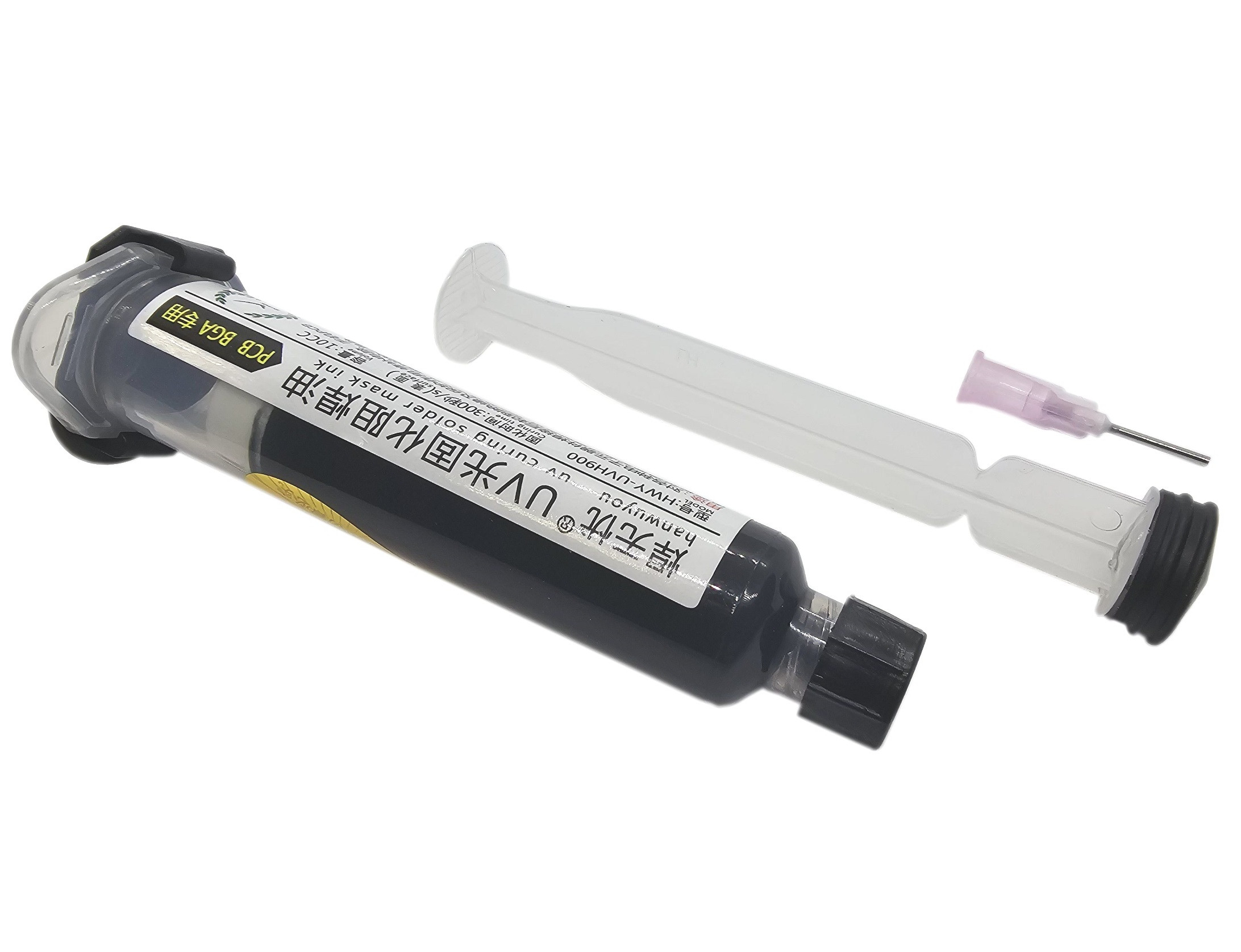 Soldermaska do płytek PCB UVH900 10ml czarna