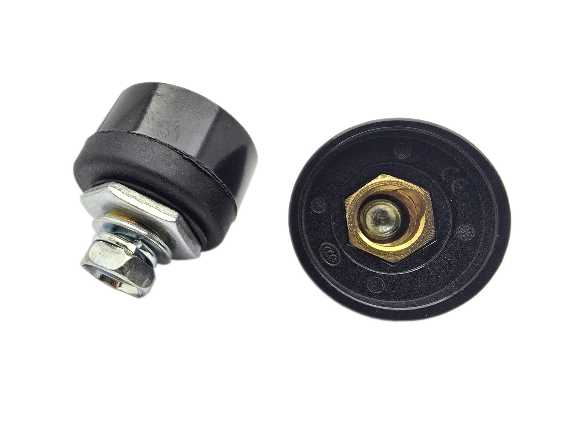 Gniazdo do spawarki 10-25mm czarne