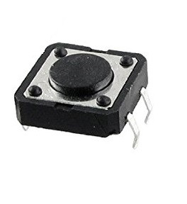 Tact Switch 12x12mm h=4.3mm opak=100 szt