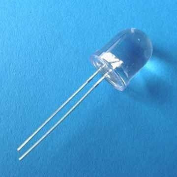 Dioda LED 10mm Czerwona, clear opak=100 szt