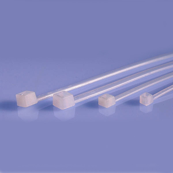 Opaska kablowa 2.5x200mm biała opak=100 szt