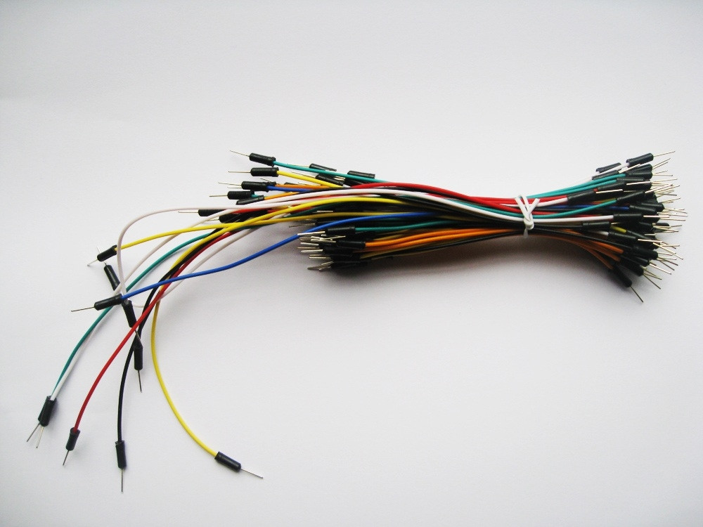 Zestaw 75 szt kabli połączeniowych do płytek stykowych
