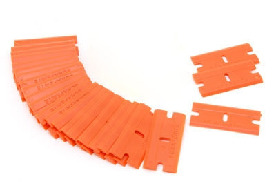 Zestaw 10 plastikowych ostrzy do noża