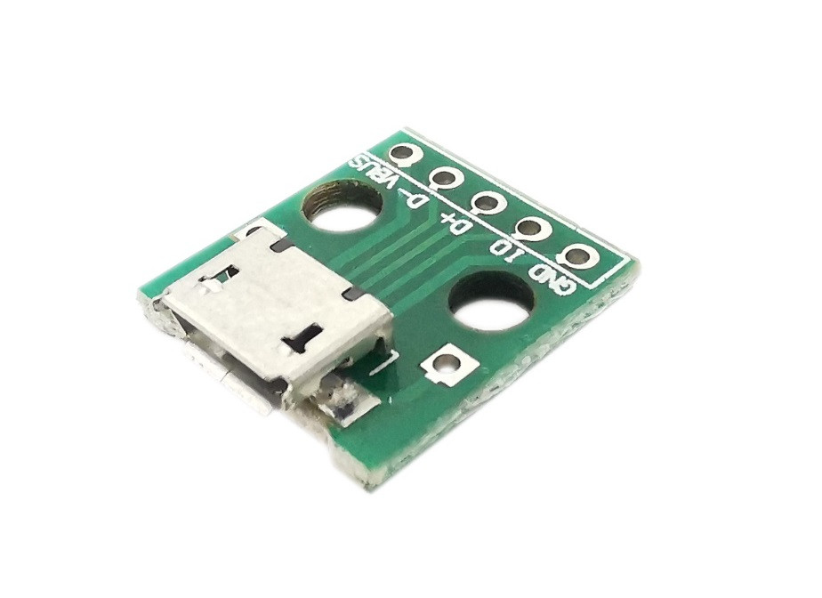 Gniazdo micro USB do płytki prototypowej