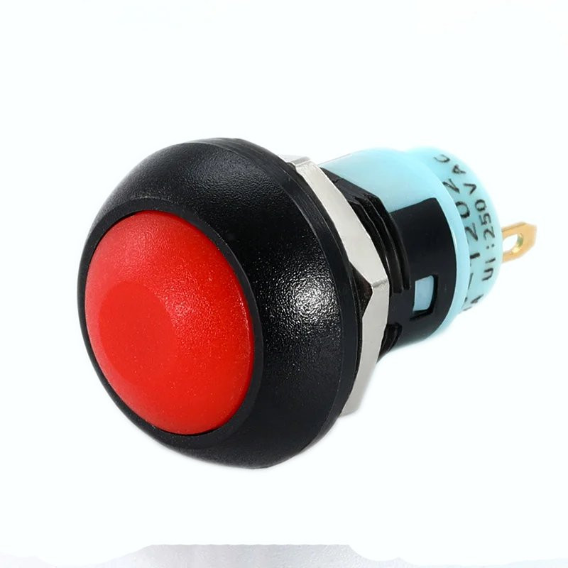 PBS-33Ar bistabilny okrągły 3A 250V czerwony