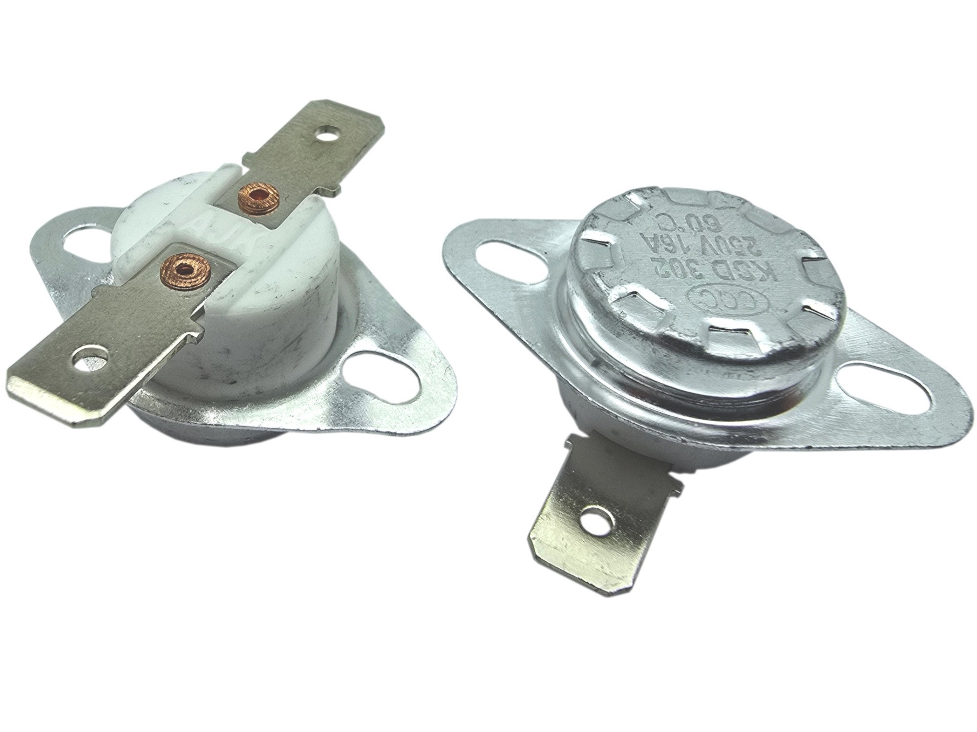 Wyłącznik termiczny bimetaliczny 16A/250V 60°C (zamknięty)