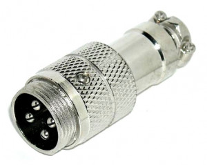 Gniazdo mikrofonowe na kabel NC/CB 4 PIN