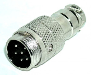 Gniazdo mikrofonowe na kabel NC/CB 6 PIN