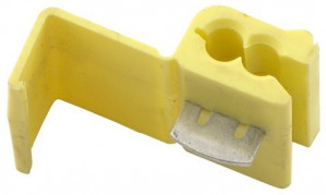 Szybkozłączka samochodowa 4-6mm żółta. opak=100 szt