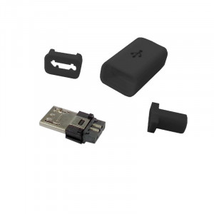 Wtyk micro USB typu B montowany na kabel