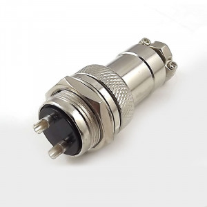 Złącze mikrofonowe NC/CB kpl 6 PIN MCL3 średnica 19mm