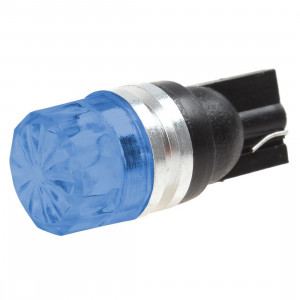 Żarówka LED 12V T10 0.5W 12mm Niebieska