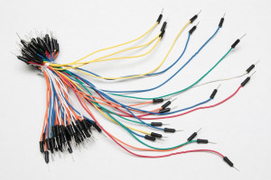 Zestaw 65 szt kabli połączeniowych do płytek stykowych