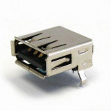 Gniazdo USB typu A do druku Czarne
