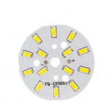 Moduł 14 LED 7W 21-24V d=49mm biały