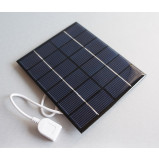 Ogniwo słoneczne 0.6W 6V USB OS11 112x91x3mm
