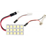 Moduł 15 LED 5050 12V 23x36mm biały zimny