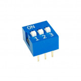 DIP Switch x3 Niebieski l=51szt