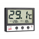 Miernik temperatury akwarystyczny 0°C~37°C z alarmem.