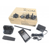 Zestaw oryginalnych akcesorii do ICOM IC-F1000 (bateria, ładowarka, zasilacz, antena, klips)