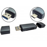 Czytnik kart SD/micro SD USB 3.0 USB-C