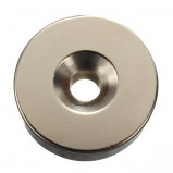 Magnes neodymowy pierścieniowy 25x5mm otwór 7.5/4.5mm