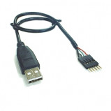 Kabel USB A z wtykiem 1x5 2.54mm l=30cm