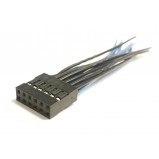 Kabel żeński 12PIN (2x6pin) 2.54mm --> pojedyncze kable l=8cm