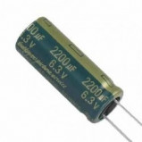 Kondensator 220uF/50V 10x13mm LOW ESR opak=100 szt